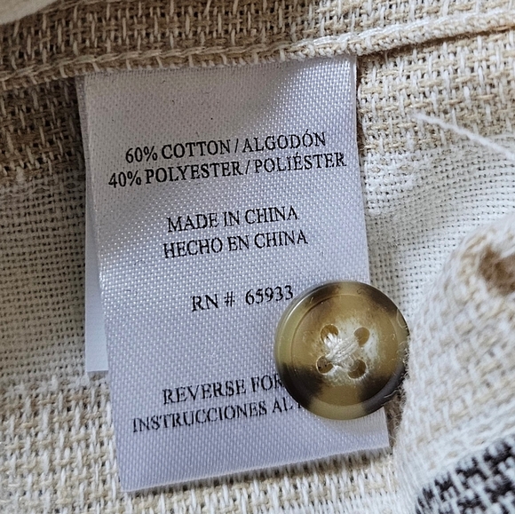 PX KIDS Short-Sleeve Sawyer Textured Resort Shirt, Tan Stripe, Size 10/12 KIDS - Picture 8 of 10